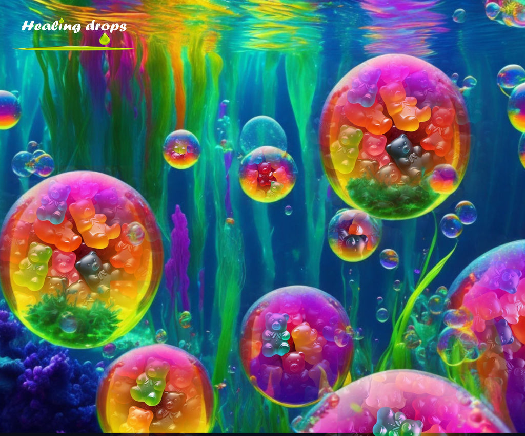 Unlocking the Power of the Ocean and Earth: Blue-green Spirulina Sea Moss Gummies