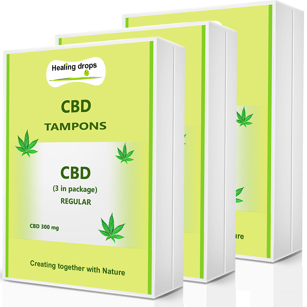 CBD Tampons 300mg - Premium Box