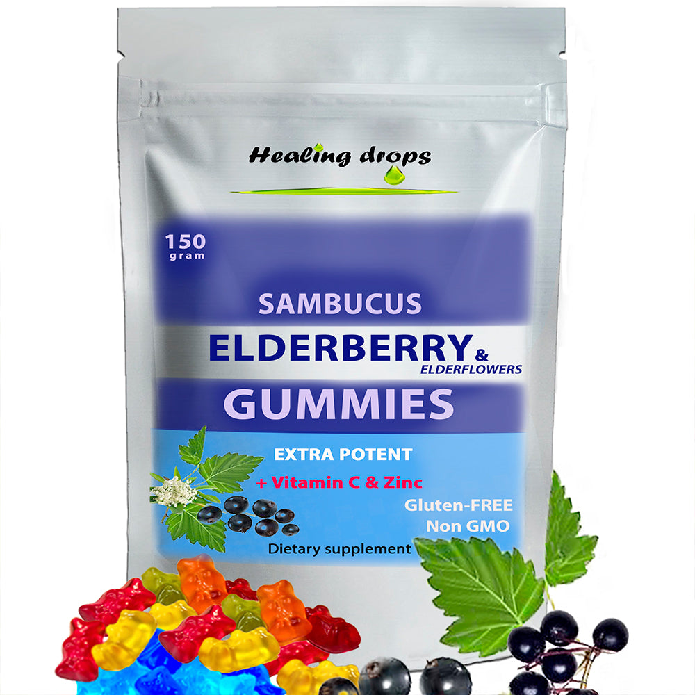 Elderberry Gummy Bears + Vitamin C and Zinc