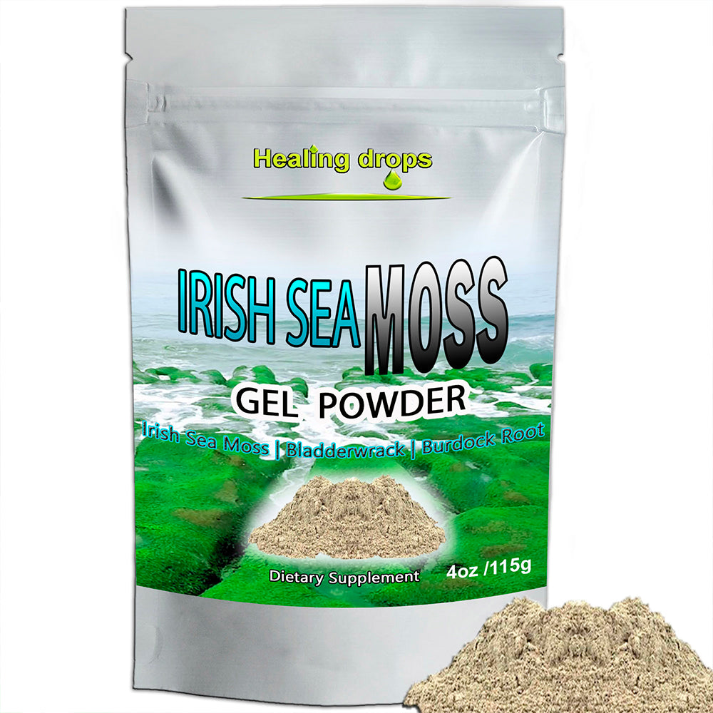 Sea Moss Powder - with Bladderwrack and Burdock Root