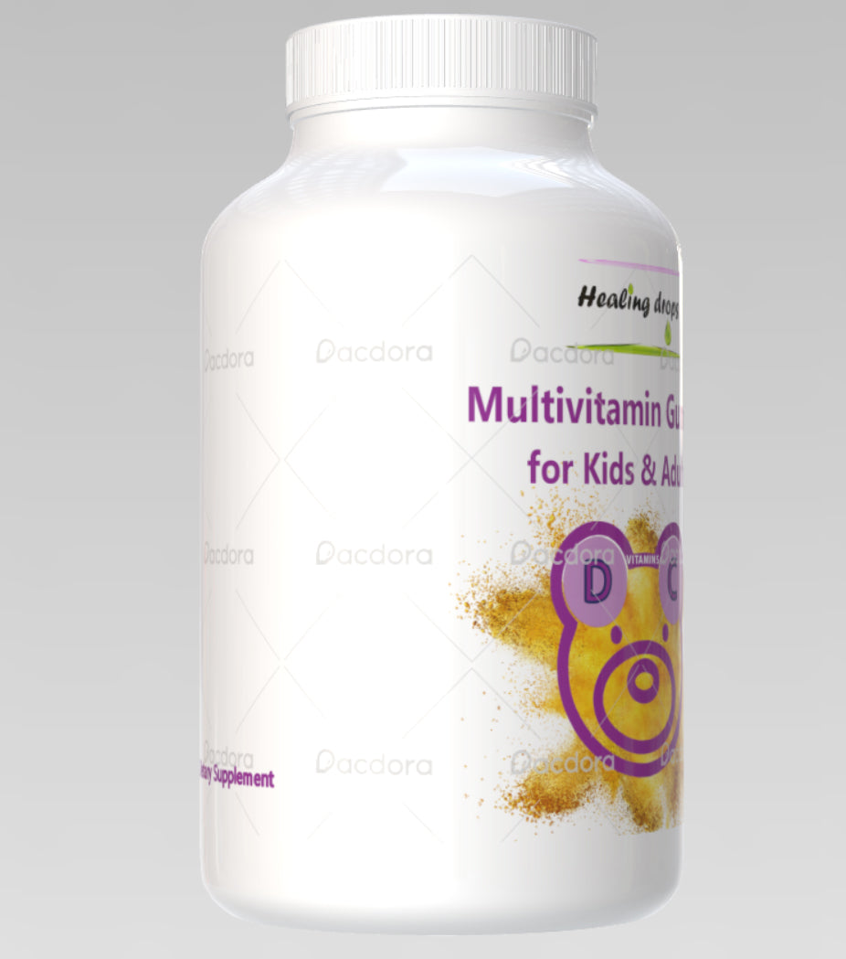 Vitamins A, C, D, D, Bs, Folic Acid & Zinc Sugar-Free Gummies for Kids