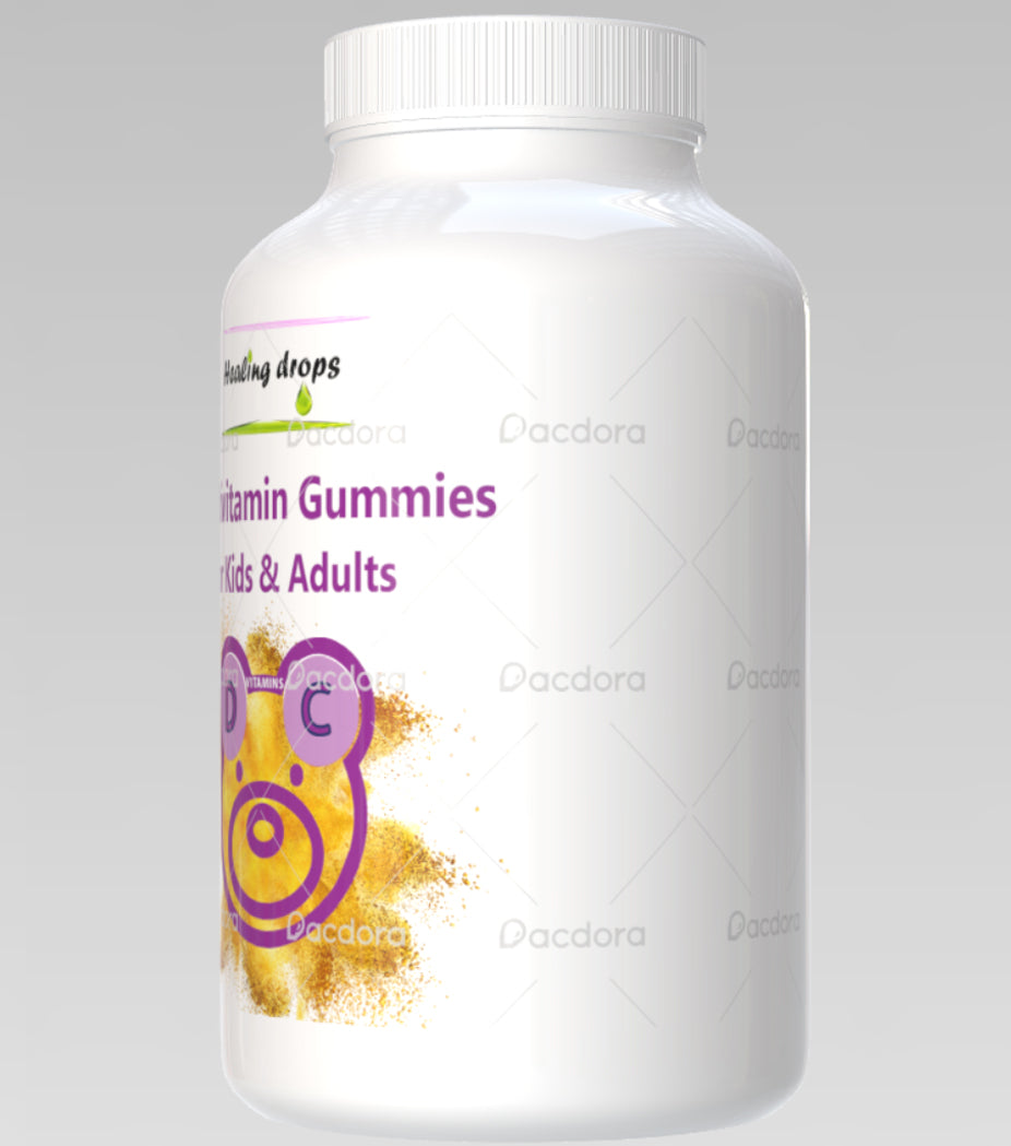 Vitamins A, C, D, D, Bs, Folic Acid & Zinc Sugar-Free Gummies for Kids