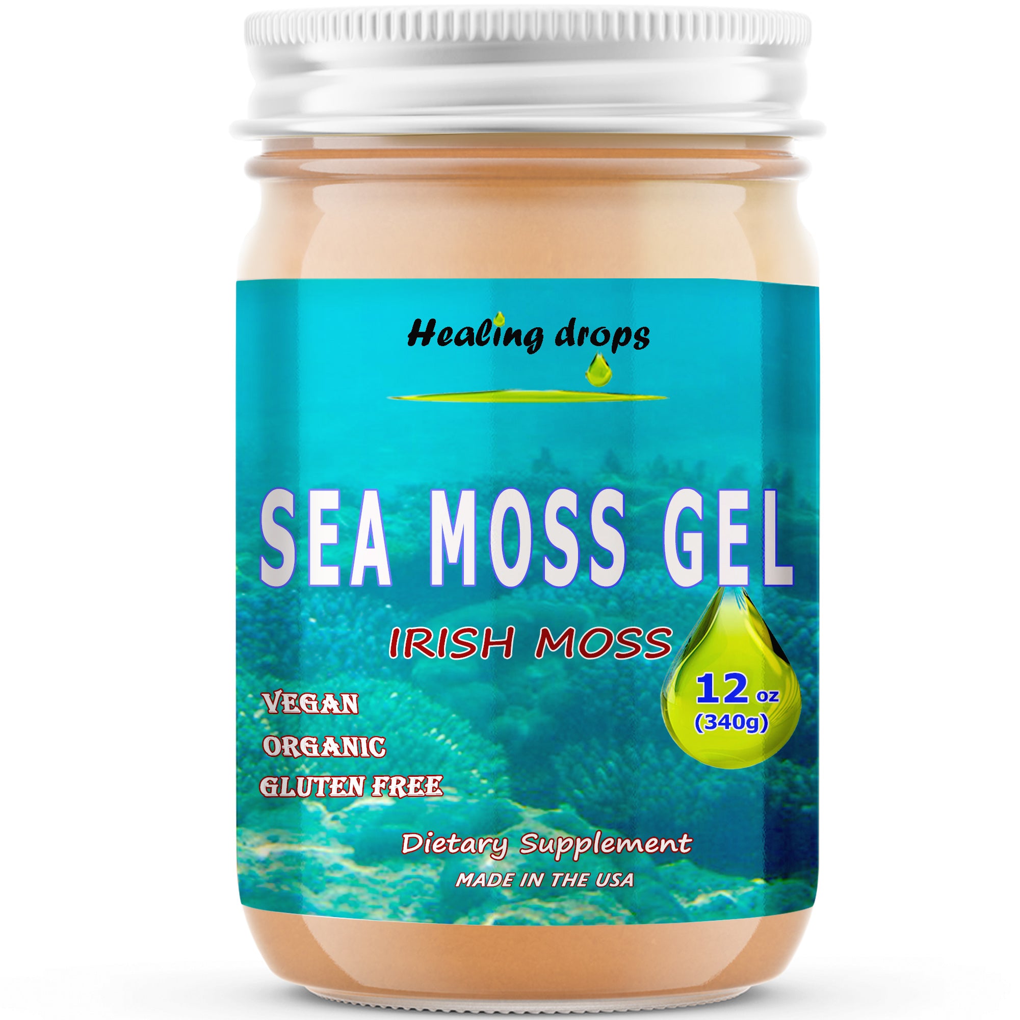 Irish Sea Moss Gel  Sunshine's Health Food Store & Vegetarian Deli