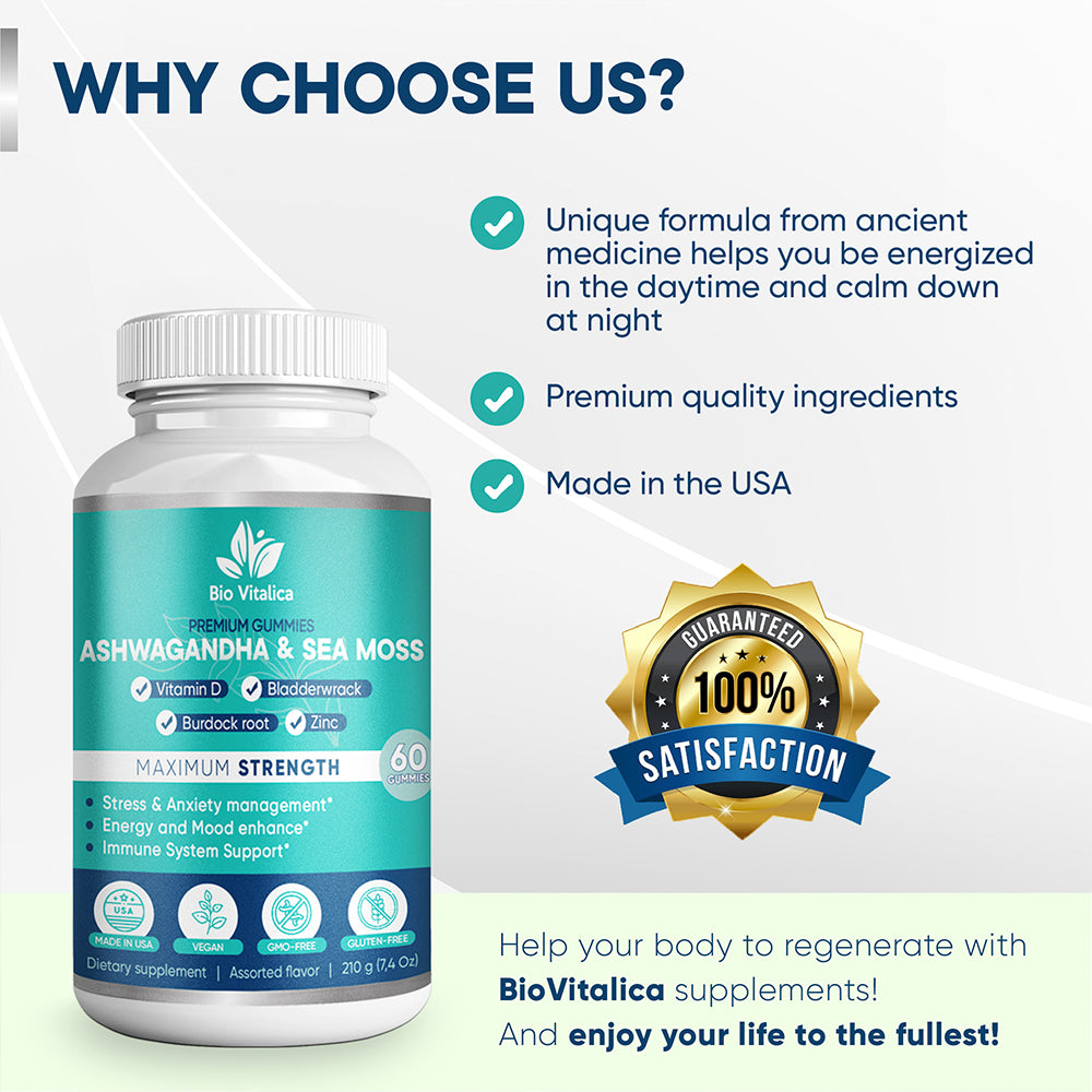 Sea Moss Ashwagandha Gummies